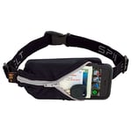 SPIbelt Running Belt Original Pocket, No-Bounce Waist Pack for Runners, iPhone 6 7 8 X, Made in USA for Men and Women, Workout Fanny Pack, Adjustable One Size, Expandable Pouch