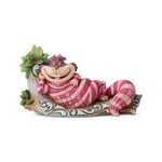 Enesco Disney Traditions by Jim Shore Figurine Chat du Cheshire sur Un Arbre Alice au Pays des Merveilles, 7 cm, Multicolore