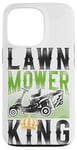 iPhone 13 Pro Lawn Mower Mowing Dad Father Landscaper Tractor Lawn Mower Case