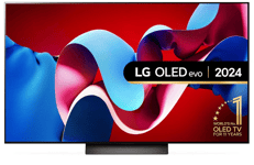 LG OLED65C46LA 65" OLED evo AI C4 4K Smart TV (2024)