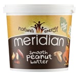 Meridian Smooth Peanut Butter No Salt 1000g 100% Nuts + No Palm Oil