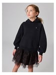 smALLSAINTS All Saints Kids Embellished Hoody - Black, Black, Size Age: 9-10 Years