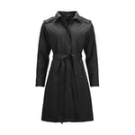 W Trench Coat - Black