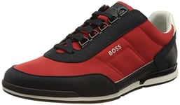 BOSS Saturn_Lowp_flny, Basket Homme, Ouvert Rouge644, 39 EU