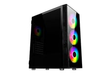 Fcomputer Bushido II Gaming Dator - Intel i5 12400F - Vattenkylning - 32GB DDR5 RGB - RTX 4060 Ti 8GB - 2TB SSD M.2 - Windows 11 installerat och redo att användas.