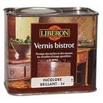 LIBERON Vernis bistrot® pour meubles et objets, Chêne foncé, 0,5L