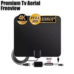 Indoor TV Antenna 4K Freeview 8000Miles Digital Aerial Signal Amplified 1080P