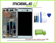 Vitre Tactile + Ecran LCD + chassis Pour Sony Xperia XA Ultra F3211 F3212 Blanc