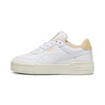 PUMA Mixte CA Pro Classic Basket, White-Peach Fizz, 50 EU