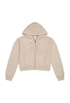 Champion Legacy Vintage Wash W (117631) -Nano-Fleece Hooded Sweatshirt à Capuche, Brun (MS016), XXS Femme