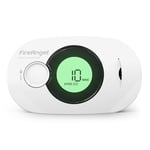 FireAngel Digital Carbon Monoxide Detector with 10-Year Sealed for Life Battery - FA3322 Humidity, Temperature and CO Alarm - Portable Carbon Monoxide Alarms for Home and Travel - CO Detector Monitor