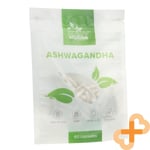 RAW POWDERS Ashwagandha 500mg 60 Capsules Food Supplement Nervous System