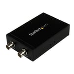 StarTech SDI to HDMI Converter - 3G SDI to HDMI Adapter with SDI Loop Through Output - SDI to HDMI Audio/Video Adapter - 755ft (230m) (SDI2HD) -