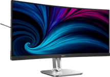 34" Philips 34B2U5600C, Curved VA 3440x1440, 120 Hz, höjdjusterbar, 2xHDMI/DP/USB-C 96W, USB 3.2-hubb, KVM, högtalare