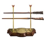 The Noble Collection The Weasley Wand Set with Display Stand - 17in (43cm) Resin Weasley Wands - Officially Licensed Harry Potter Film Set Movie Toy - Gifts for Harry Potter Fans