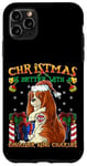 iPhone 11 Pro Max Christmas Is Better With A King Charles Spaniel Santa Claus Case