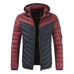 Doudoune Homme De Marque À Capuche Detachable Manteau Homme Avec Des Écouteursmode Slimlégère Parka Homme -Zs306762