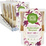 The Spice Tailor, Biryani Kits, Hyderabad Biryani in 15 Minutes with 3 Simple Steps, 360 g Packet (Pack of 5)