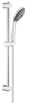 GROHE Ensemble de douche Vitalio Joy 110, pommeau de douche Vitalio Joy 3 jets, barre de 600mm, flexible tuyau de douche VitalioFlex 1750mm, chromé, 27333000 (Import Allemagne)