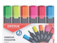 Office Products Överstrykningspennor 6 färger