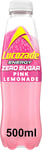 Lucozade Energy Zero Sugar Drink Pink Lemonade 12x500ml