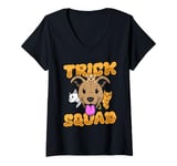 Womens Behavior Squad - Pets Obedience Animal Trainer V-Neck T-Shirt