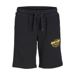 Jack & Jones Boys Sweat Shorts - Black - Size 14Y