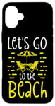 Coque pour iPhone 16 Plus Chaises de plage d'été Let's Go to the Beach