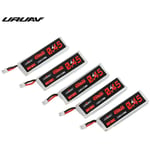 Mohoo - 5 pièces uruav 3.8V 450mAh 80C / 160C 1S batterie Lipo PH2.0 prise pour emax Tinyhawk ii 75mm Tiny7 Happymodel Snapper7 pièces de Drone rc