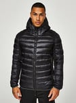 Zavetti Canada Terosso Hybrid Padded Jacket - Black , Black, Size S, Men