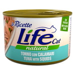 Life Cat 'Le Ricette' 12 x 150 g våt til katt - Tunfisk, Calamari, grønne bønner