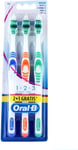 Oral B tooth brush classic care medium 3 in 1 pack