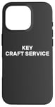 Coque pour iPhone 16 Pro Movie Set Film Crew Key Craft Service