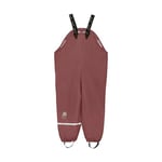 CeLaVi Unisex Kinder Basic PU rain Pants, Rose Brown, 70