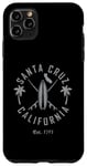 Coque pour iPhone 11 Pro Max Santa Cruz Retro Vintage Surf & Skateboard Design Graphique