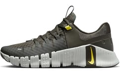 Nike Homme Free Metcon 5 Basket, Sequoia/High Voltage-Light Sil, 45.5 EU