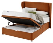 Silentnight 1000 Pocket Eco Double Ottoman Divan Bed - Amber