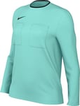 Nike W NK DF Ref II JSY Ls Haut à Manches Longues, Hyper Turq/Black, s Femme