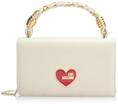 Love Moschino Women jc4224pp1i BORSA A Mano, White, One Size