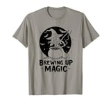 Brewing Up Magic Witch Halloween T-Shirt