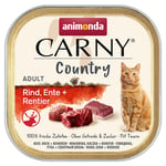 Animonda Carny Country Adult 32 x 100 g - Okse, And & Rensdyr