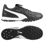 PUMA King Top Tt - Svart/vit/PUMA Gold - Turf (Tf), storlek 38½