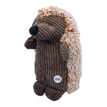 Chien en peluche GLORIA - Taille 22 cm - peluche hérisson géant - Jouet pour chien - peluche avec son - texture douce - très résistant - Brown Couleur