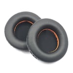 Earpads Coussinets de Rechange Coussinets d'oreille Oreillette de Remplacement Coussins en Mousse pour Casque SteelSeries Siberia V1 V2 V3 Coussinets en velours Noir Orange, Cuir