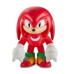 Stretch Mini Sonic Knuckles, hérisson Rouge du Jeu vidéo Classique, poupée élastique du Personnage de Petite Taille, s'étire, se Plie, se tord et reprend sa Forme Originale