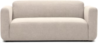 Neom, 2-personers sofa, beige, H78x188x89 cm, pu-skum, fyrretræ