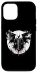 Coque pour iPhone 15 Black Magic Book Bat – Chauve-souris effrayante monstre Halloween Lover