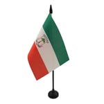 AZ FLAG Drapeau de Table Guinée équatoriale 15x10cm - Petit Drapeaux DE Bureau équato-Guinéen 10 x 15 cm