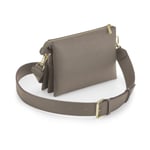 Bag base Boutique Soft Cross Body Bag - SoftGrey / One Size