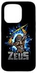 iPhone 15 Pro Zeus Ancient Greek Mythology God of Lighting and Thunder Case